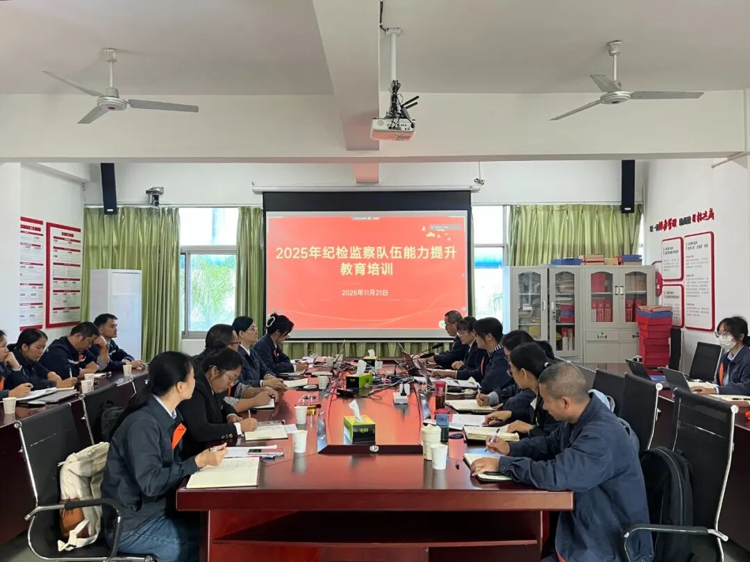 礪劍揚(yáng)鋒｜云投林紙紀(jì)檢監(jiān)察隊(duì)伍開(kāi)展&ldquo;集中賦能&rdquo;